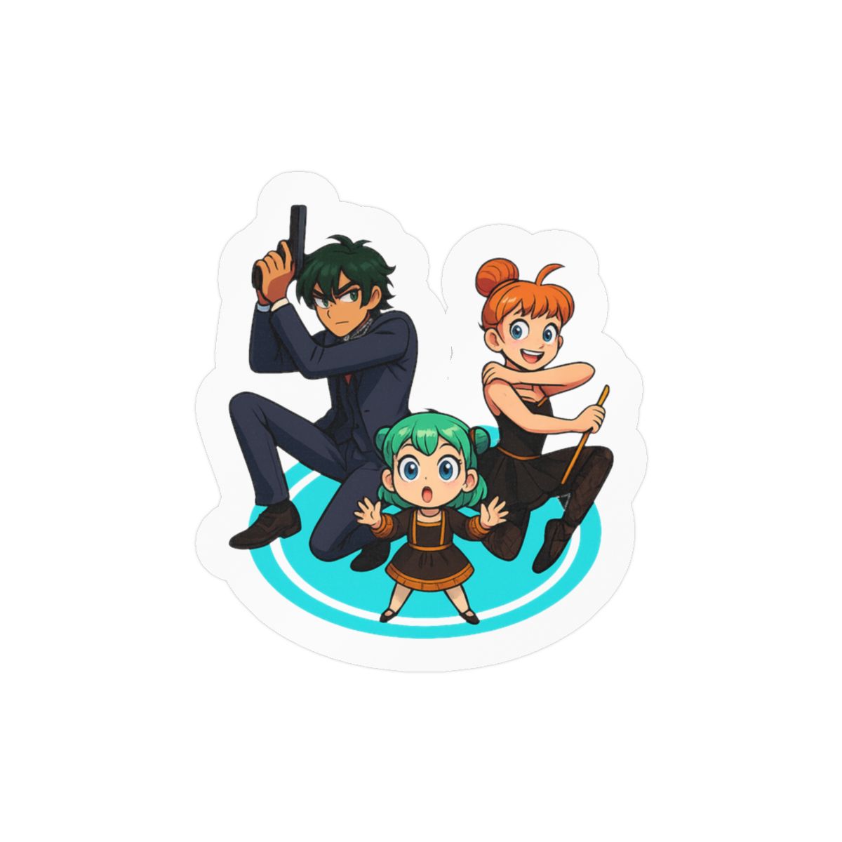 Spy X Tutu Sticker | Cute Spy Ballet Vinyl Decal - Official Stickers merchandise