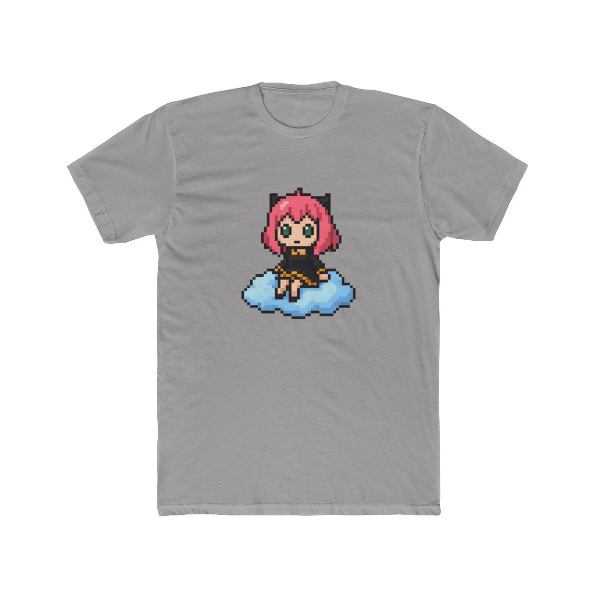 Spy x Family Pixel Anya Forget Minimalist T-Shirt - alternate angle 4, merchandise