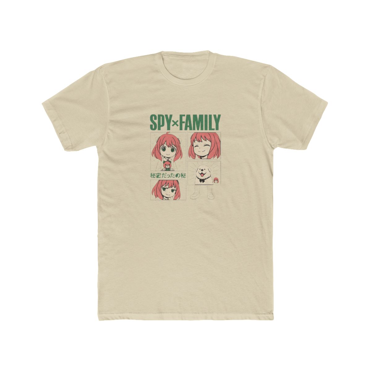 Spy x Family Anya Forger Cartoon Anime T-Shirt - alternate angle 4, merchandise