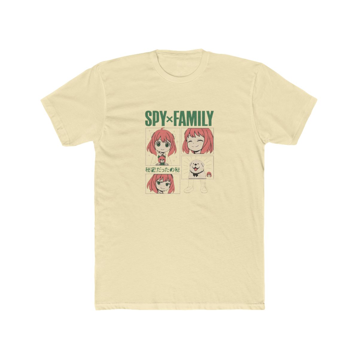 Spy x Family Anya Forger Cartoon Anime T-Shirt - alternate angle 2, merchandise