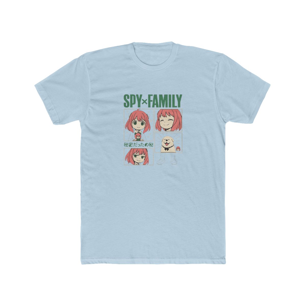 Spy x Family Anya Forger Cartoon Anime T-Shirt - alternate angle 3, merchandise