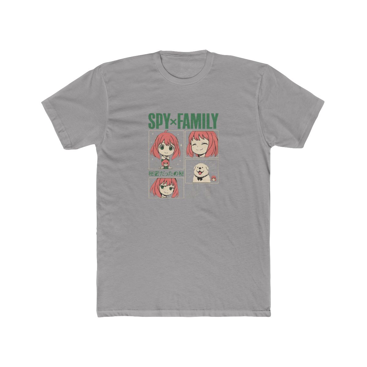 Spy x Family Anya Forger Cartoon Anime T-Shirt - alternate angle 5, merchandise