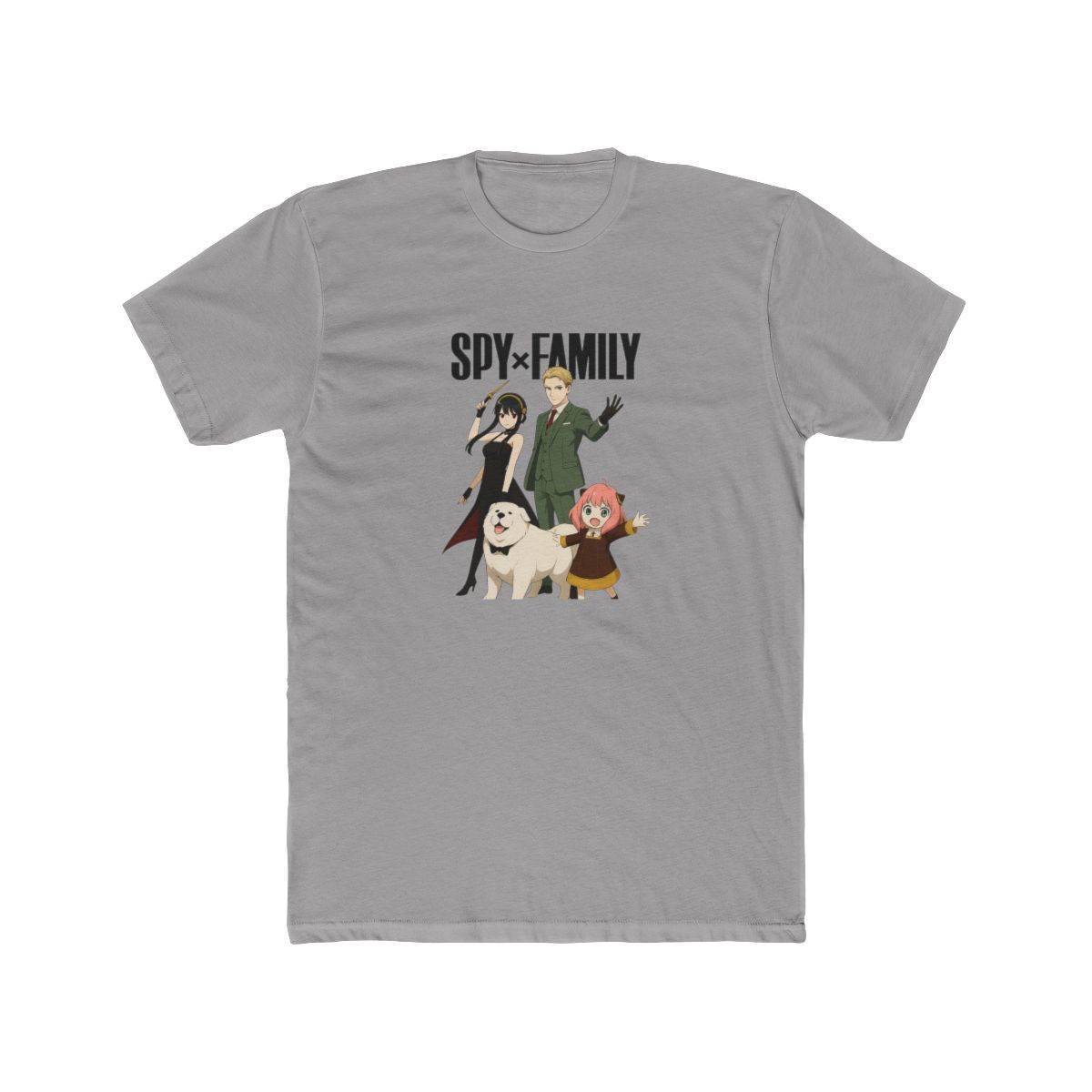 Vintage Family Anime Kawaii T-Shirt - alternate angle 2, merchandise