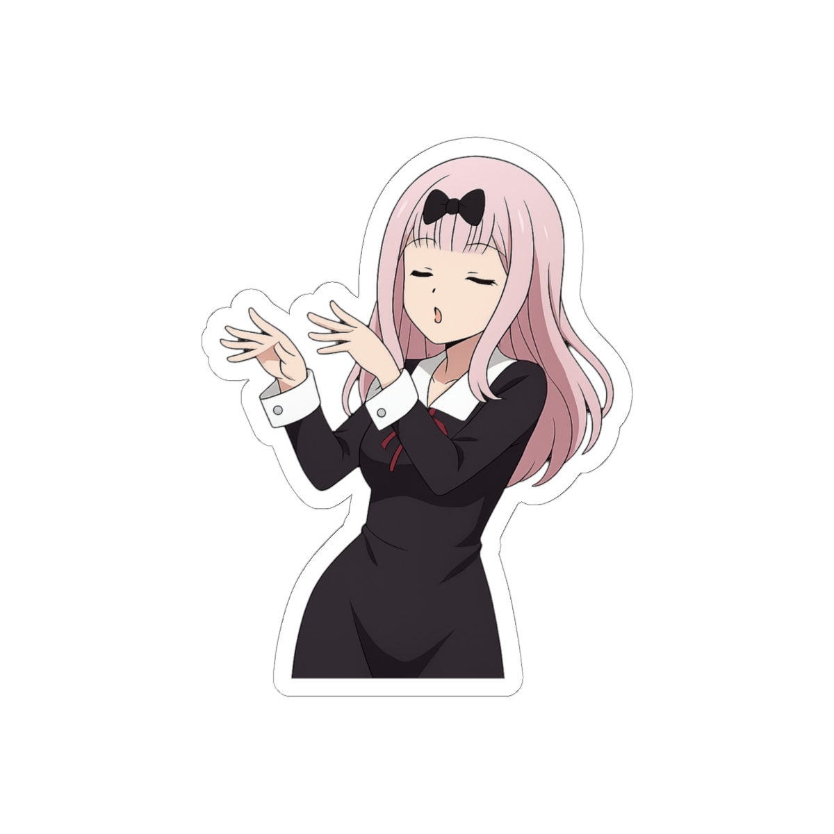 Chika Fujiwara Dance Sticker | Cute Kaguya-sama Vinyl Decal
