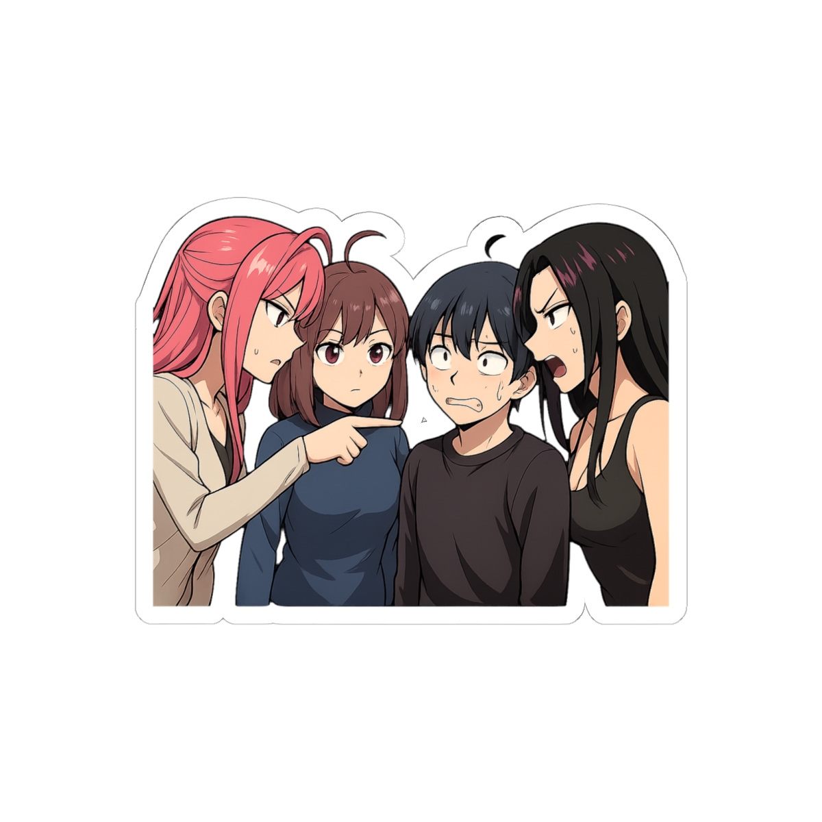 Someone Stop Her Manhwa Funny Sticker | Bold Vinyl Decal
