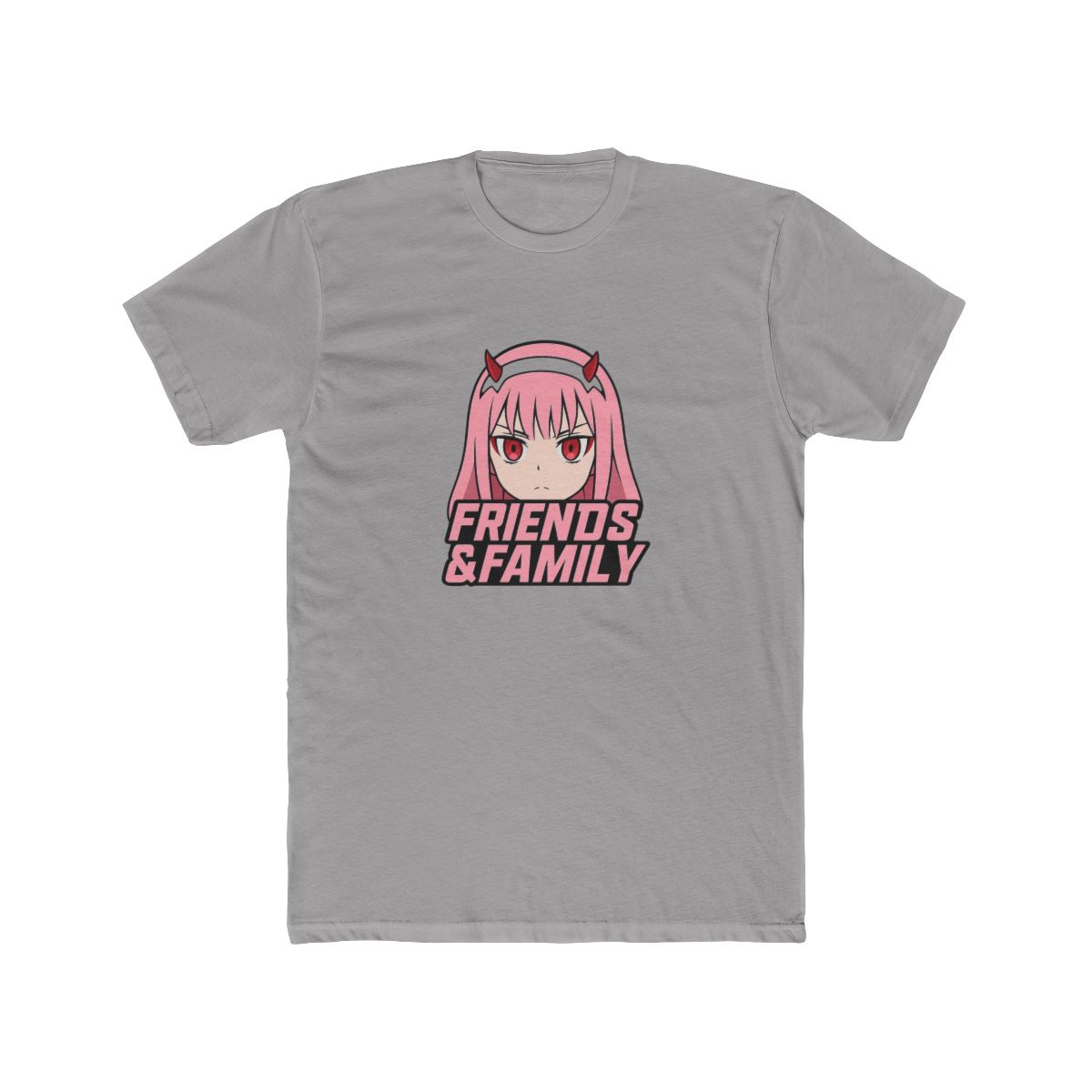 Zero Two Friends and Family Darling in the Franxx T Shirt - alternate angle 5, merchandise