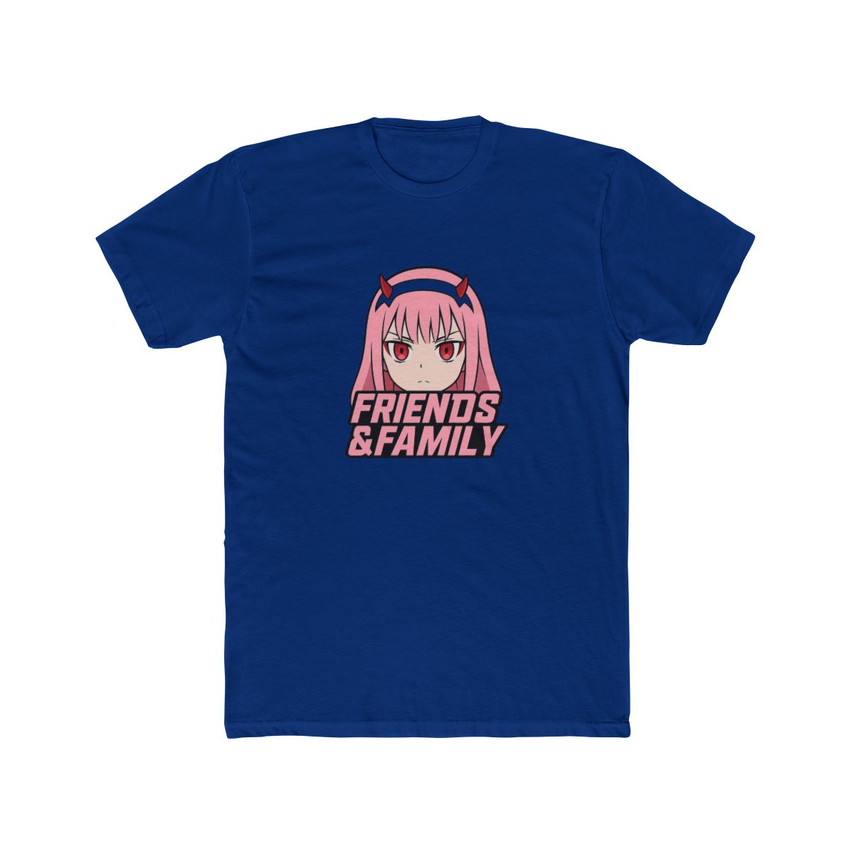 Zero Two Friends and Family Darling in the Franxx T Shirt - alternate angle 3, merchandise