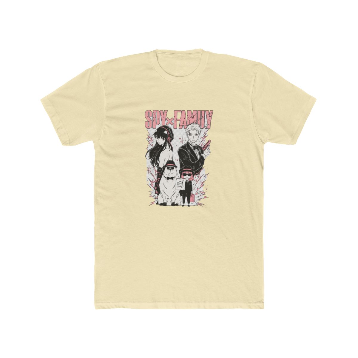 Anime Family Pride Graphic T Shirt - Epic Manga Squad Tee - Official T-Shirts merchandise