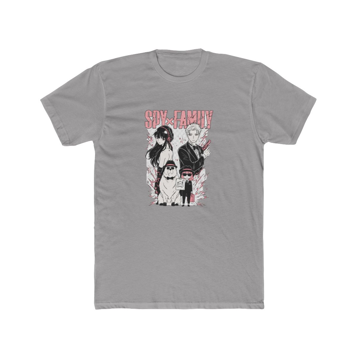 Anime Family Pride Graphic T Shirt - Epic Manga Squad Tee - alternate angle 4, merchandise