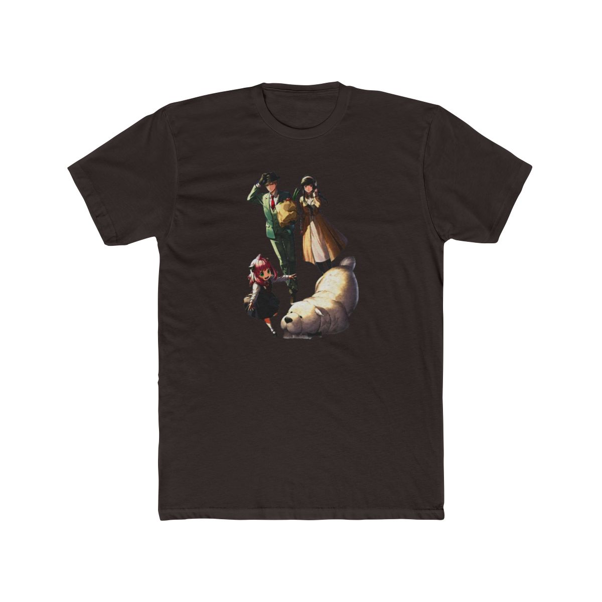 Spy x Family "T colourful from anime" Unisex Tee - alternate angle 4, merchandise