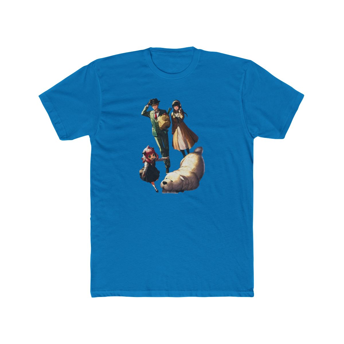 Spy x Family "T colourful from anime" Unisex Tee - alternate angle 5, merchandise