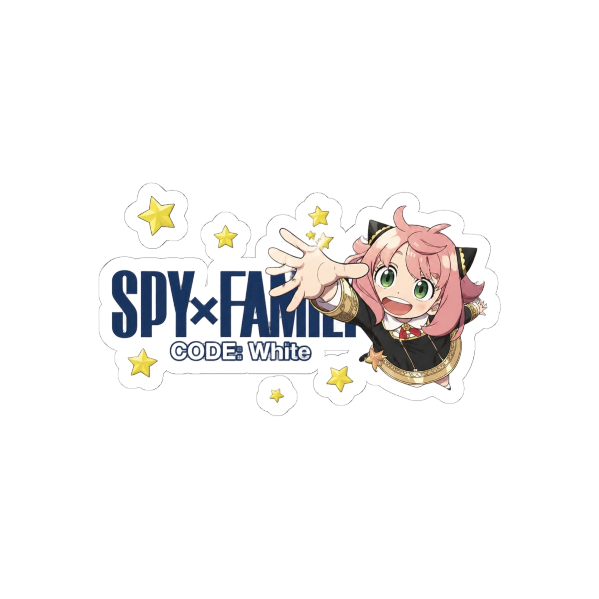 Spy x Family "CODE: White" Sticker - Official Stickers merchandise