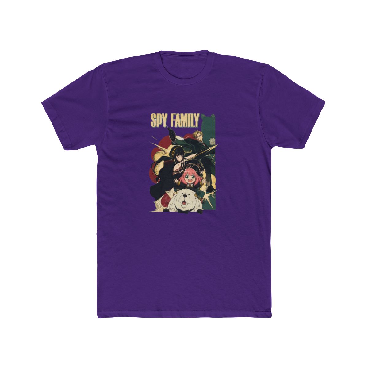 Spy x Family Graphic Shirt, Anime Heavy Cotton Tee, Manga Lover Gift, Japanese Cartoon Tee, Otaku Apparel, Anime Geek Clothing RZ - alternate angle 2, merchandise