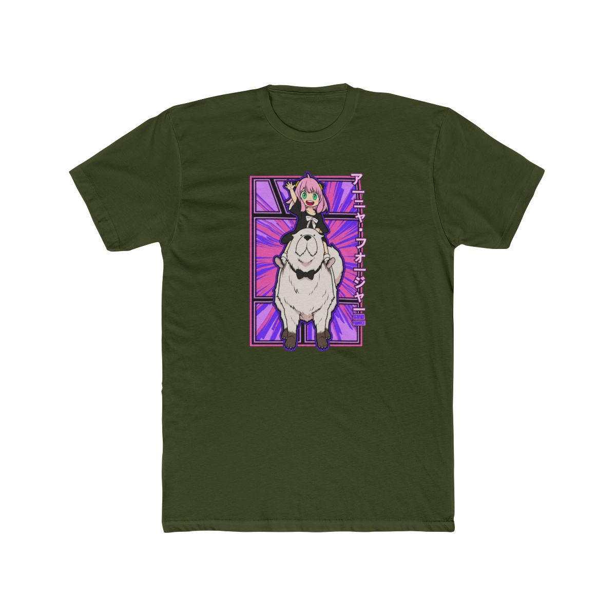 Anya Forger Anime Shirt – Spy X Family Cosplay Tee - alternate angle 4, merchandise