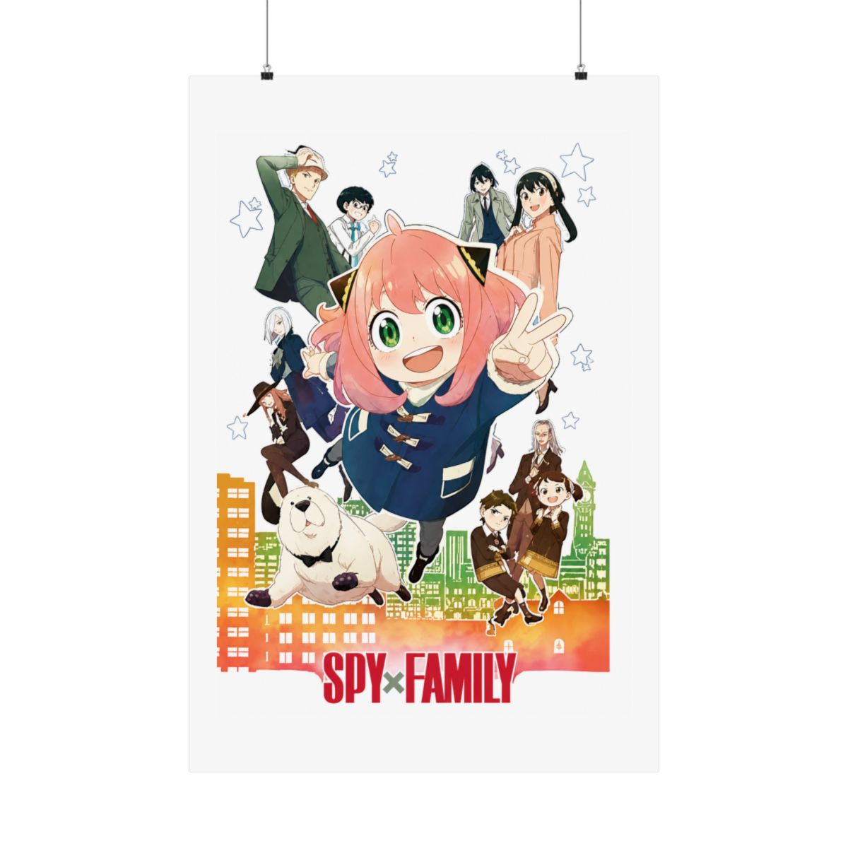 Spy x Family - Anya Key Art Wall Poster, 34L" x 22.4W", Unframed Version - alternate angle 3, merchandise