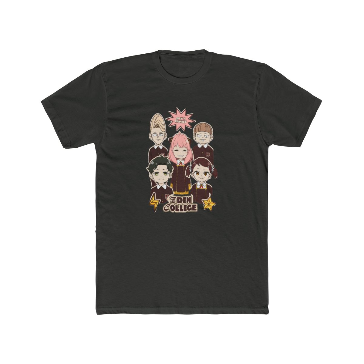 Spy X Family Anya Group Green Wash Girls T Shirt - alternate angle 5, merchandise